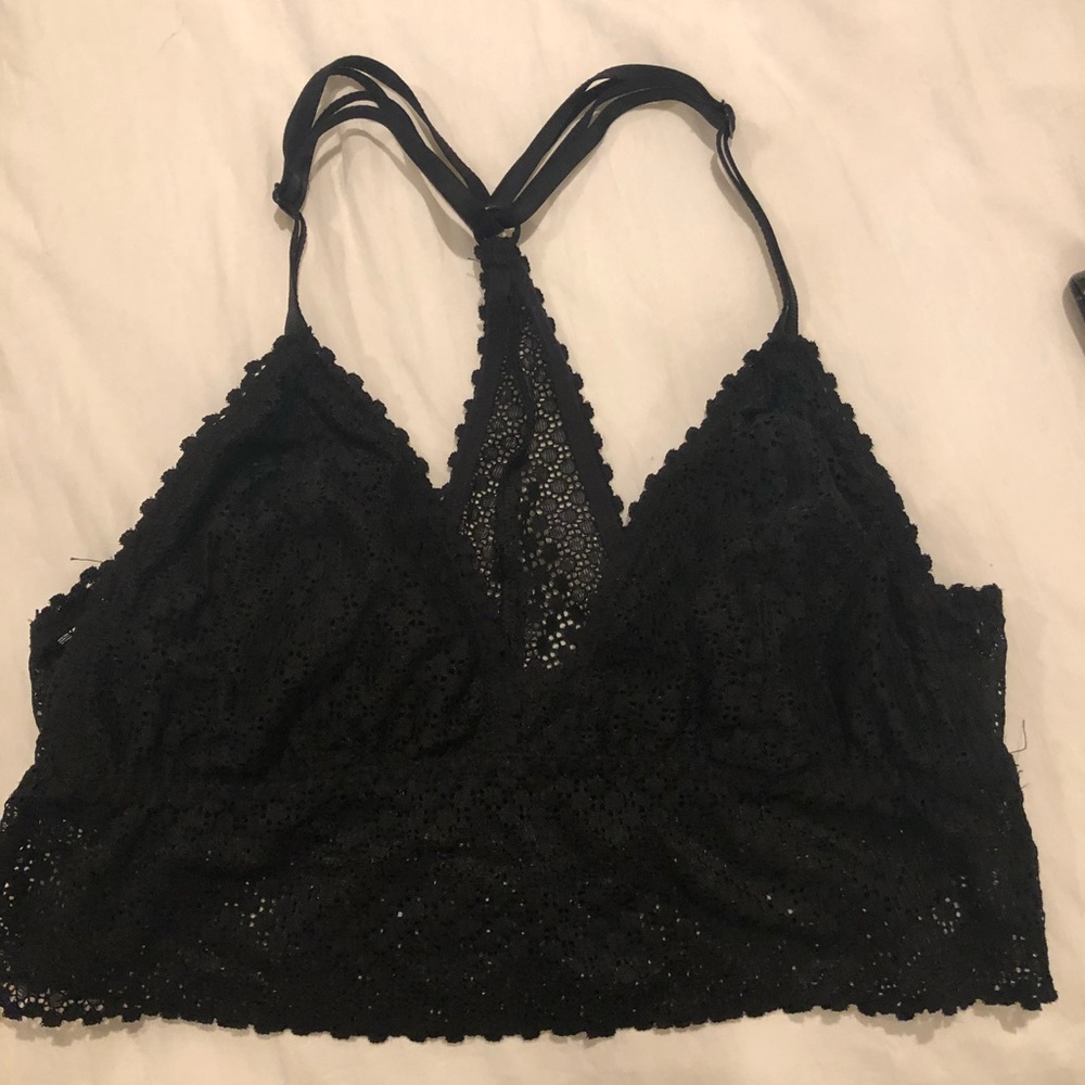 Aerie lace halter bralette